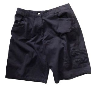 Fox Golf Dark Blue Navy Cotton Blend Shorts